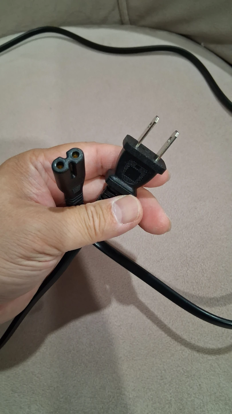 Two Prong Universal AC Power Cable - photo 2