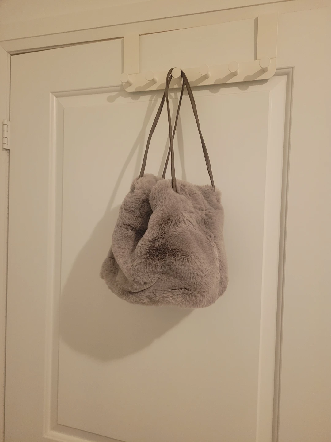 Global Work Faux Fur Handbag