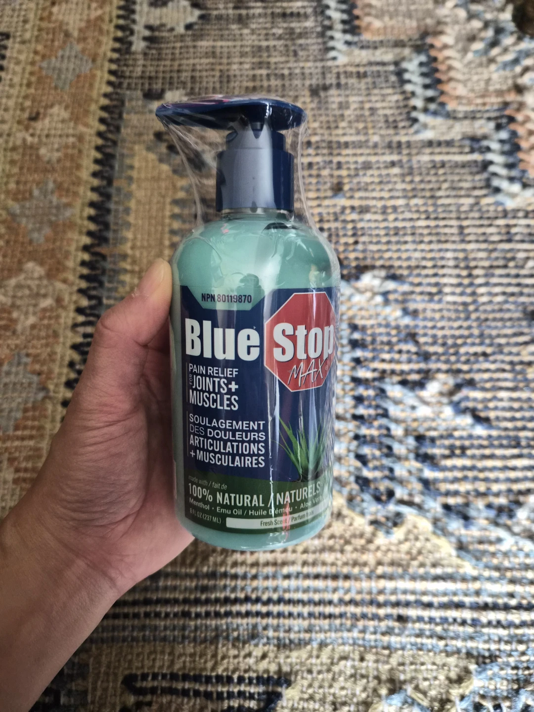 Blue Stop Max Pain Relief Gel