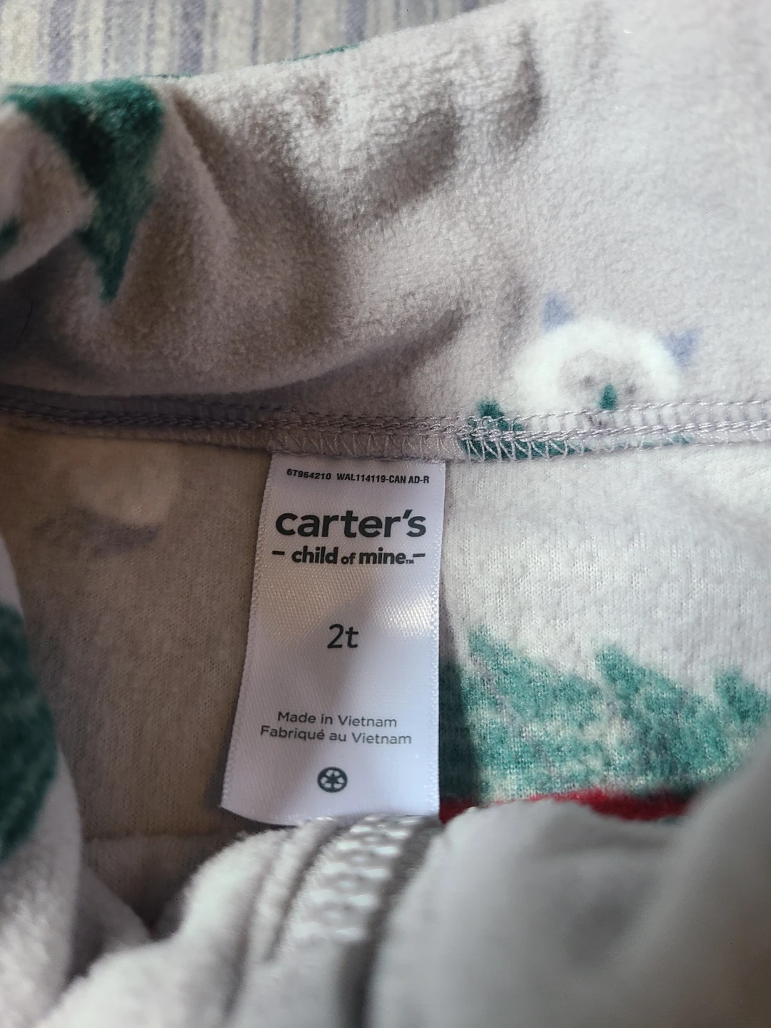 Carter's Child of Mine Holiday Fleece Quarter-Zip - photo 2