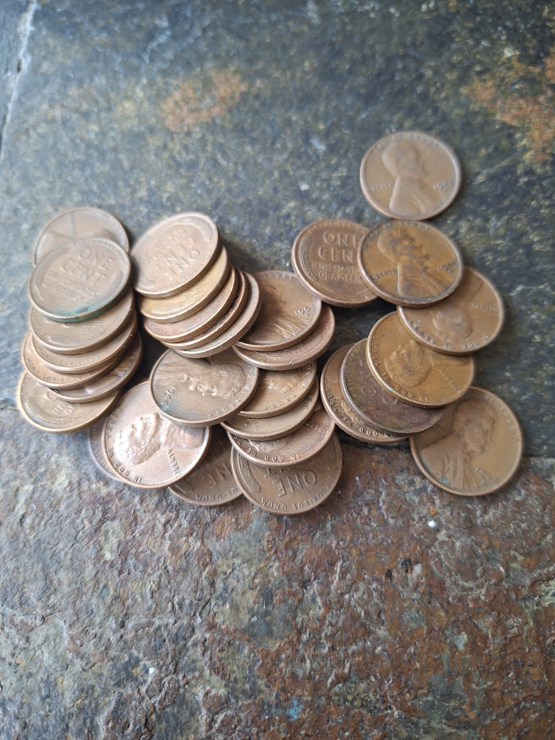 US Wheat Pennies in Glass Jar - photo 2