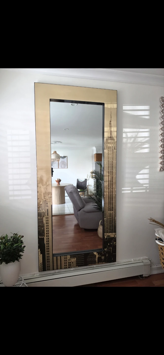 New York City Skyline Wall Mirror
