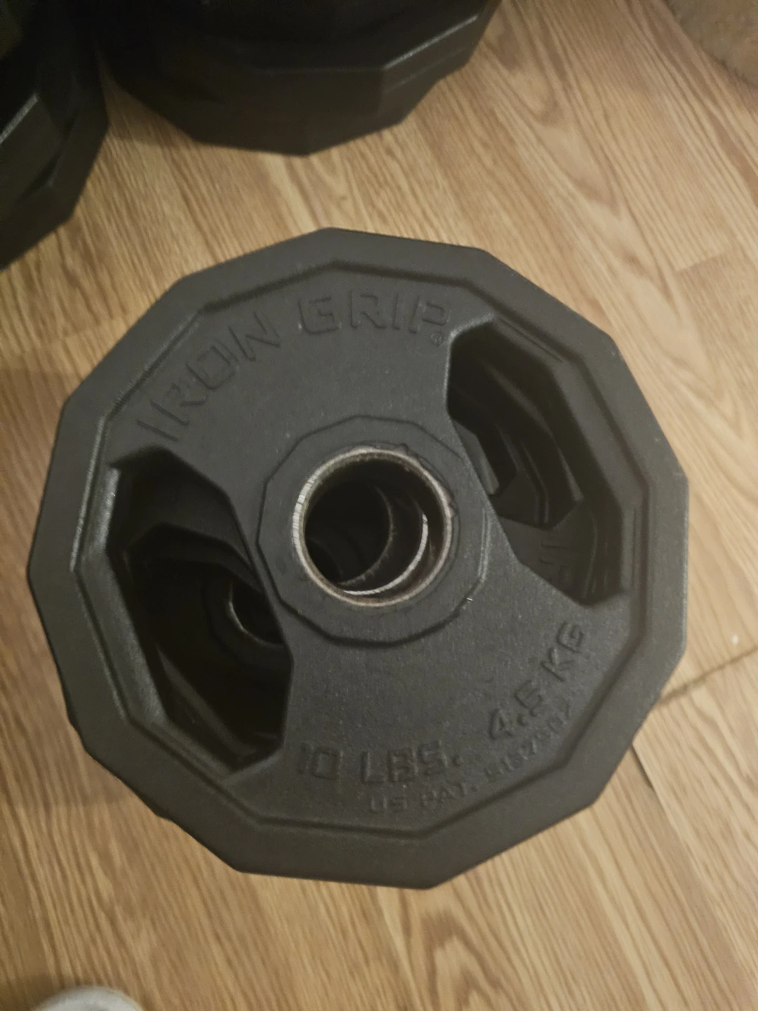 Iron Grip Weight Plates 25 and 10 pound plates. - photo 3