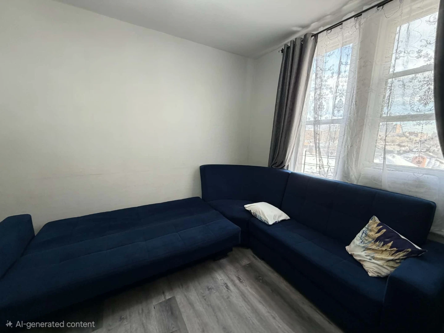 L-Shaped Sleepe Sofa Sectional w/ Storage Seats - photo 3