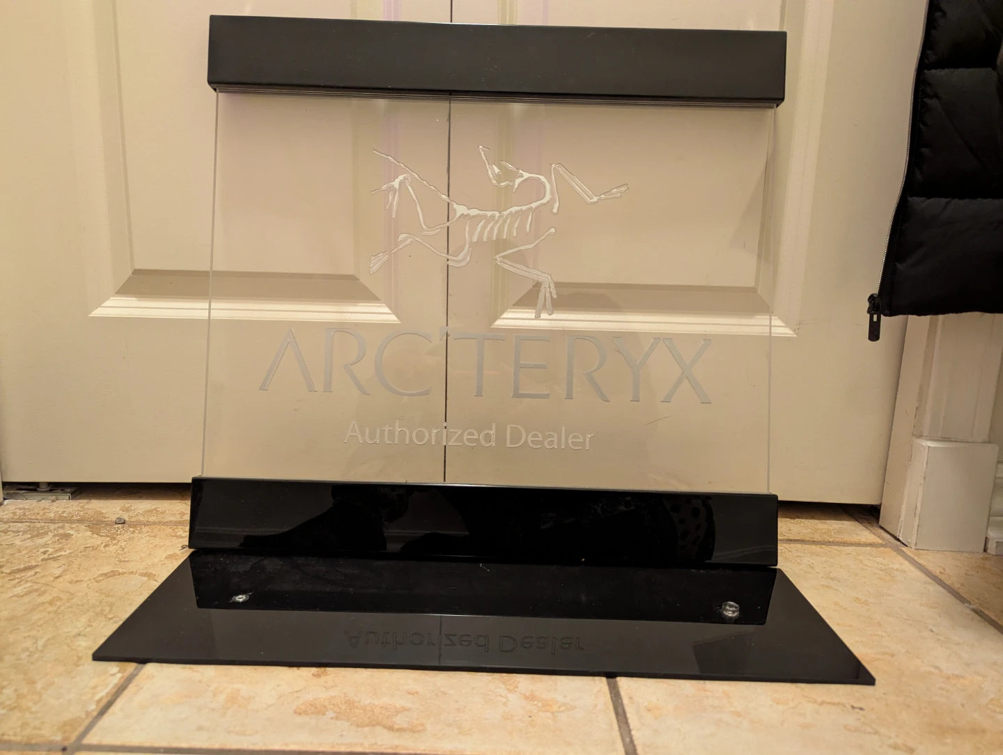 Arc'teryx Authorized Dealer Store Sign