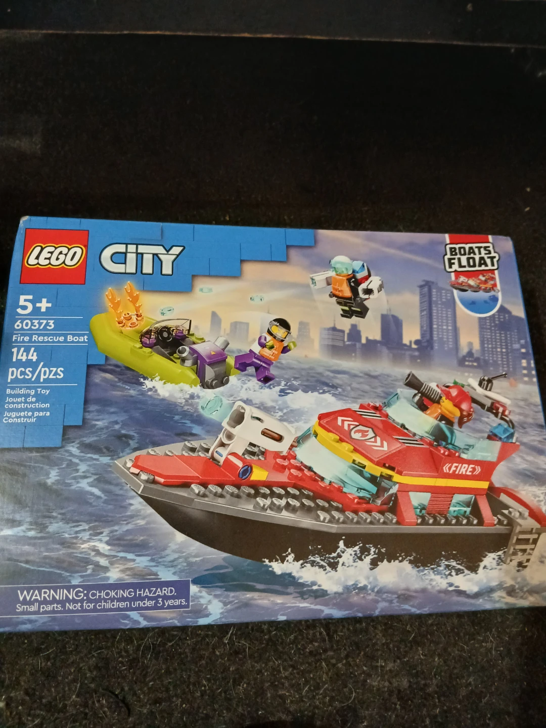LEGO City Fire Rescue Boat 60373