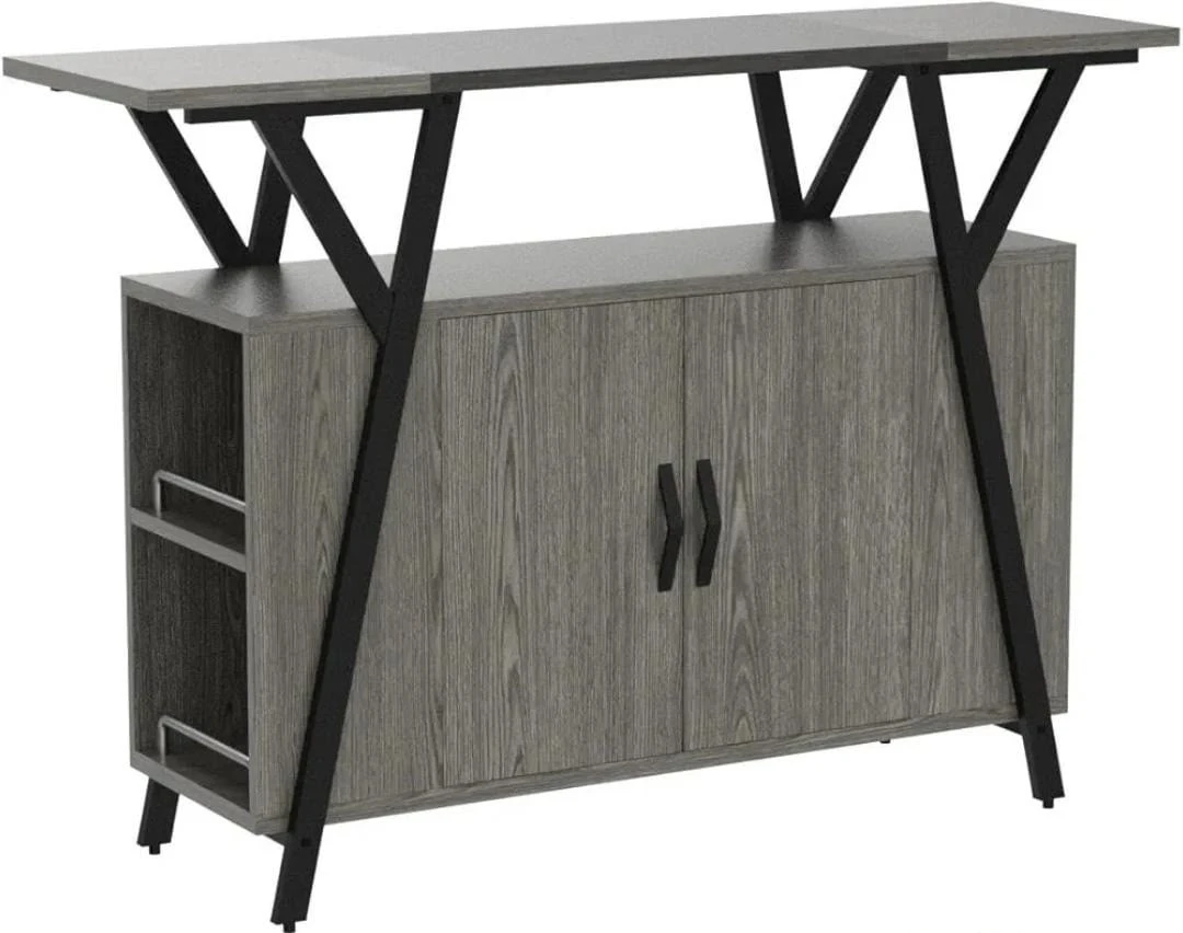 Kitchen Island with storage cabinet