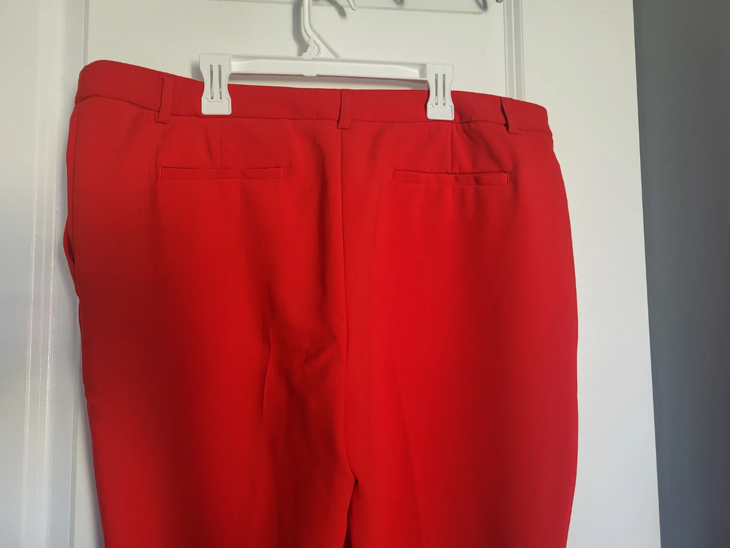 Elegant red pants size 14 - photo 4