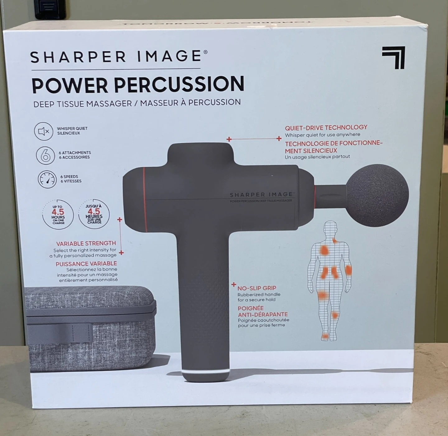 Sharper Image Power Percussion Deep Tissue Massager - photo 2