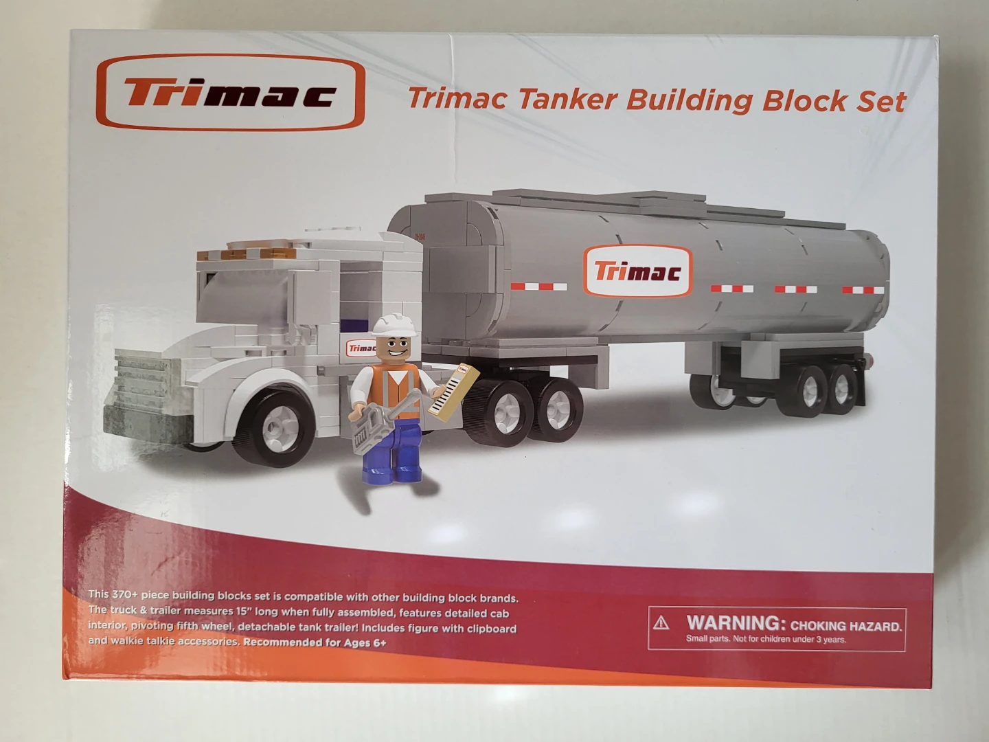First Gear Trimac Tanker Building Block Set