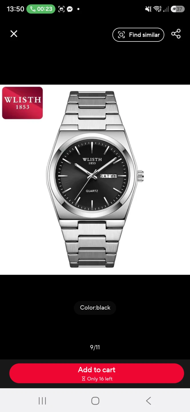 Wlisth 1853 Quartz Watch