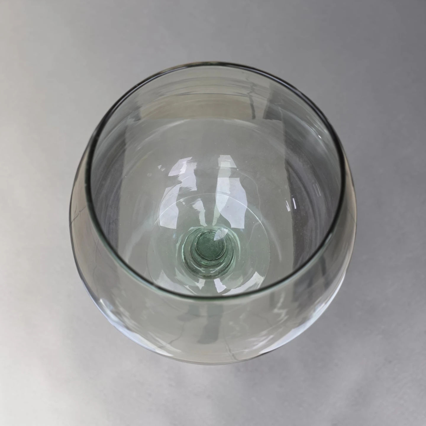 Large Round Glass Brandy Snifter