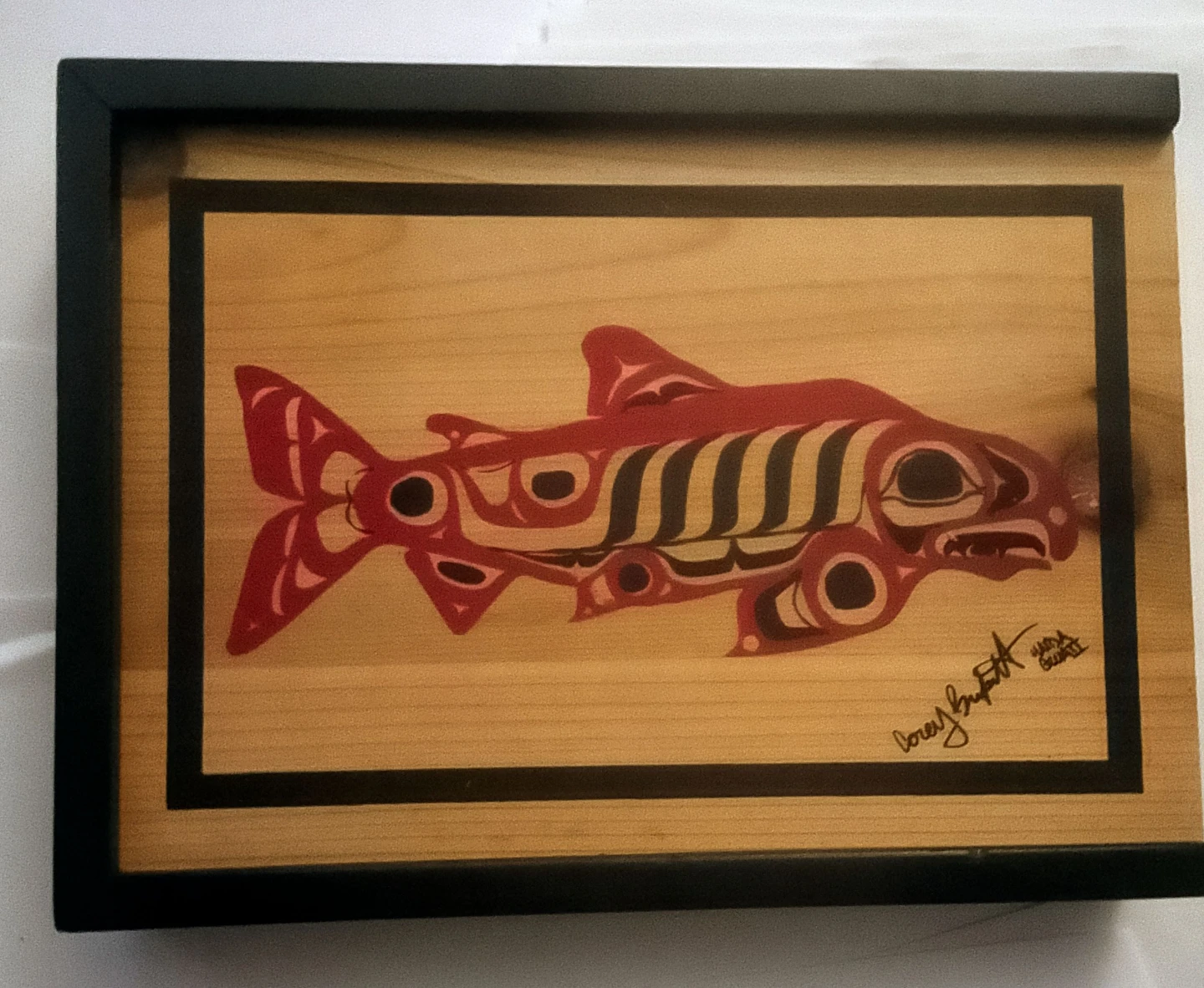 Corey Bulpitt Haida Art Wooden Box