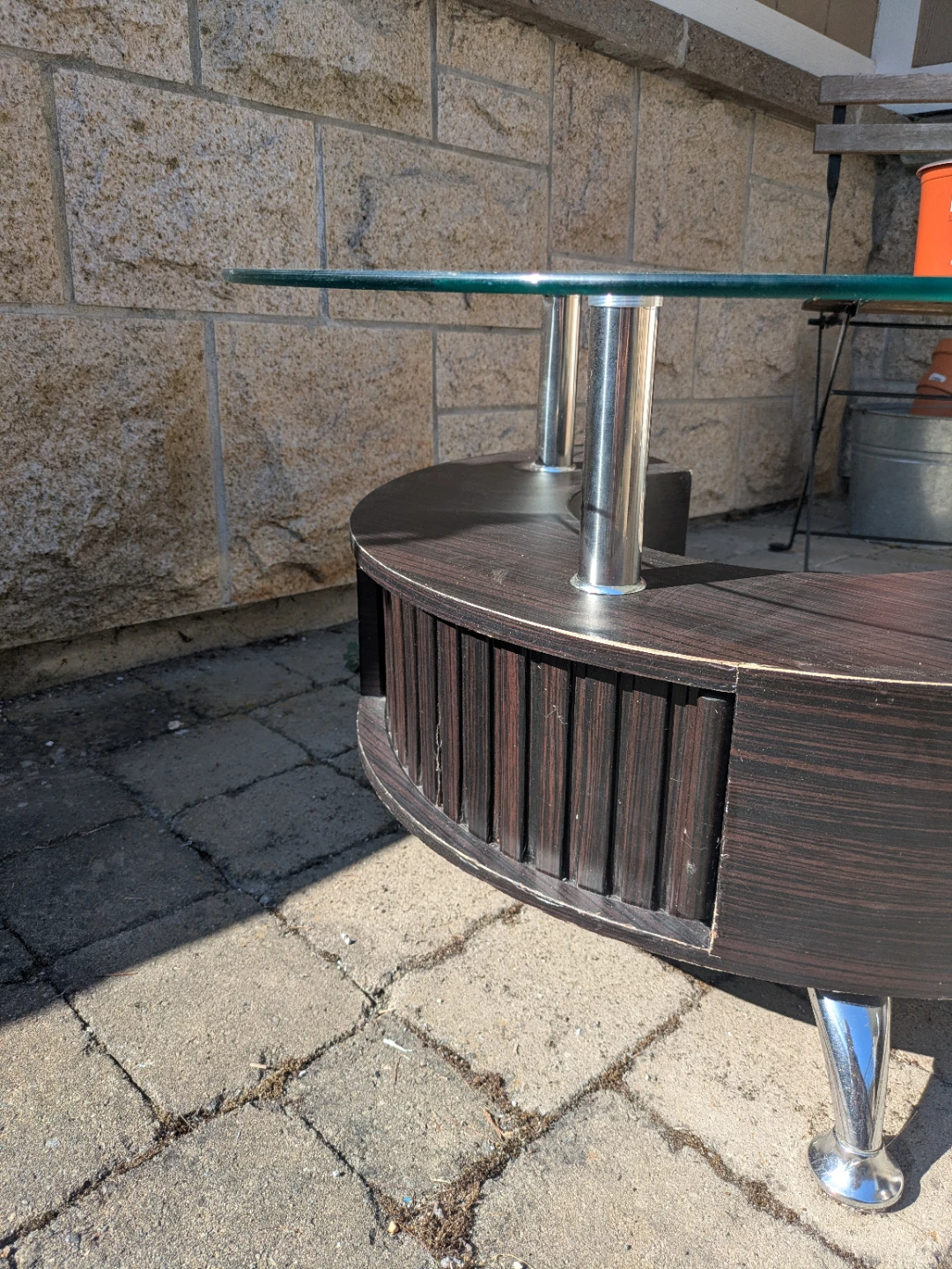 Glass coffee table - photo 2