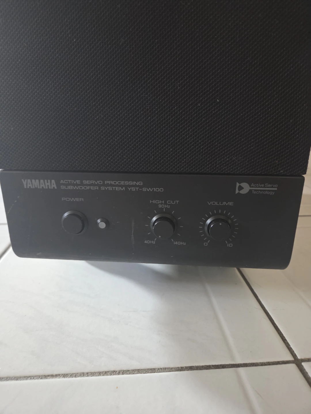 YAMAHA SUBWOOFER.    YST - SW100 - photo 2