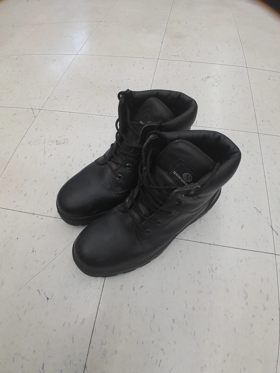 Black Safety Boots Original Sidewinder  Men's Size 9.5 - photo 3