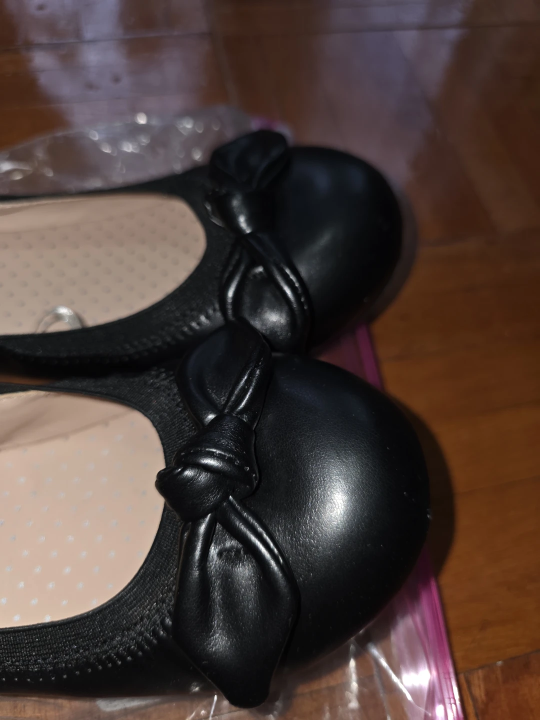 Nordstrom Rack Black Bow Ballet Flats - photo 2