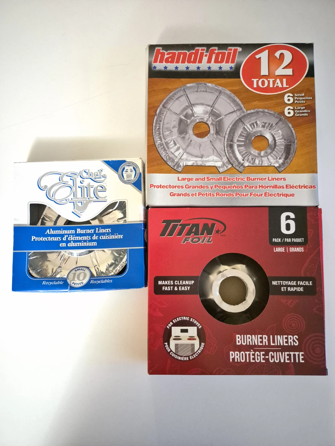 27 Stove-top Burner Liners