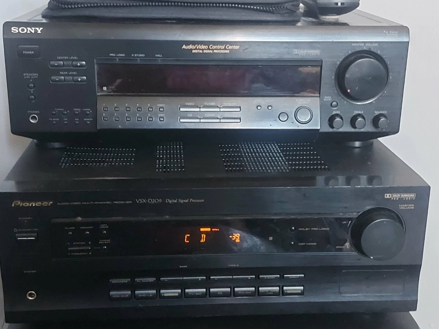 Sony Audio/Video Control Center & Pioneer VSX-D209 Receiver