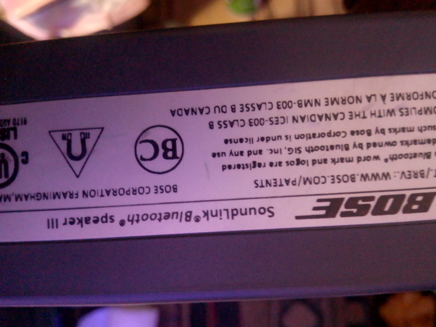 Bose SoundLink Bluetooth Speaker III - photo 5