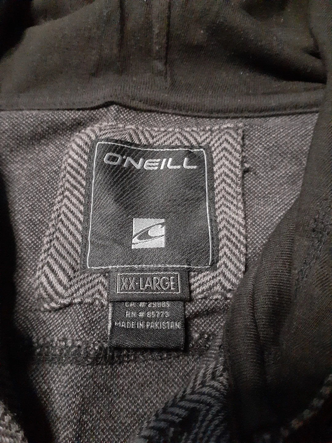 O'Neill Grey Herringbone Hoodie - photo 3