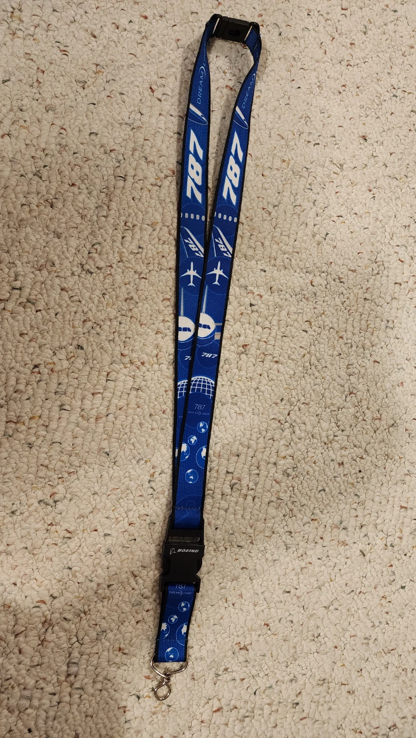 Boeing 787 Dreamliner Lanyard