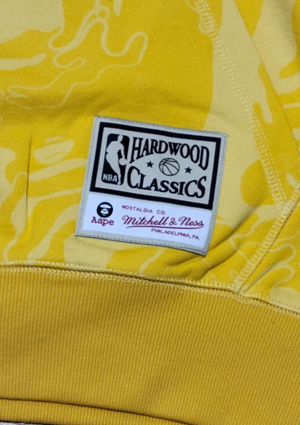 Aape x Mitchell & Ness Lakers Hoodie size Large - photo 4