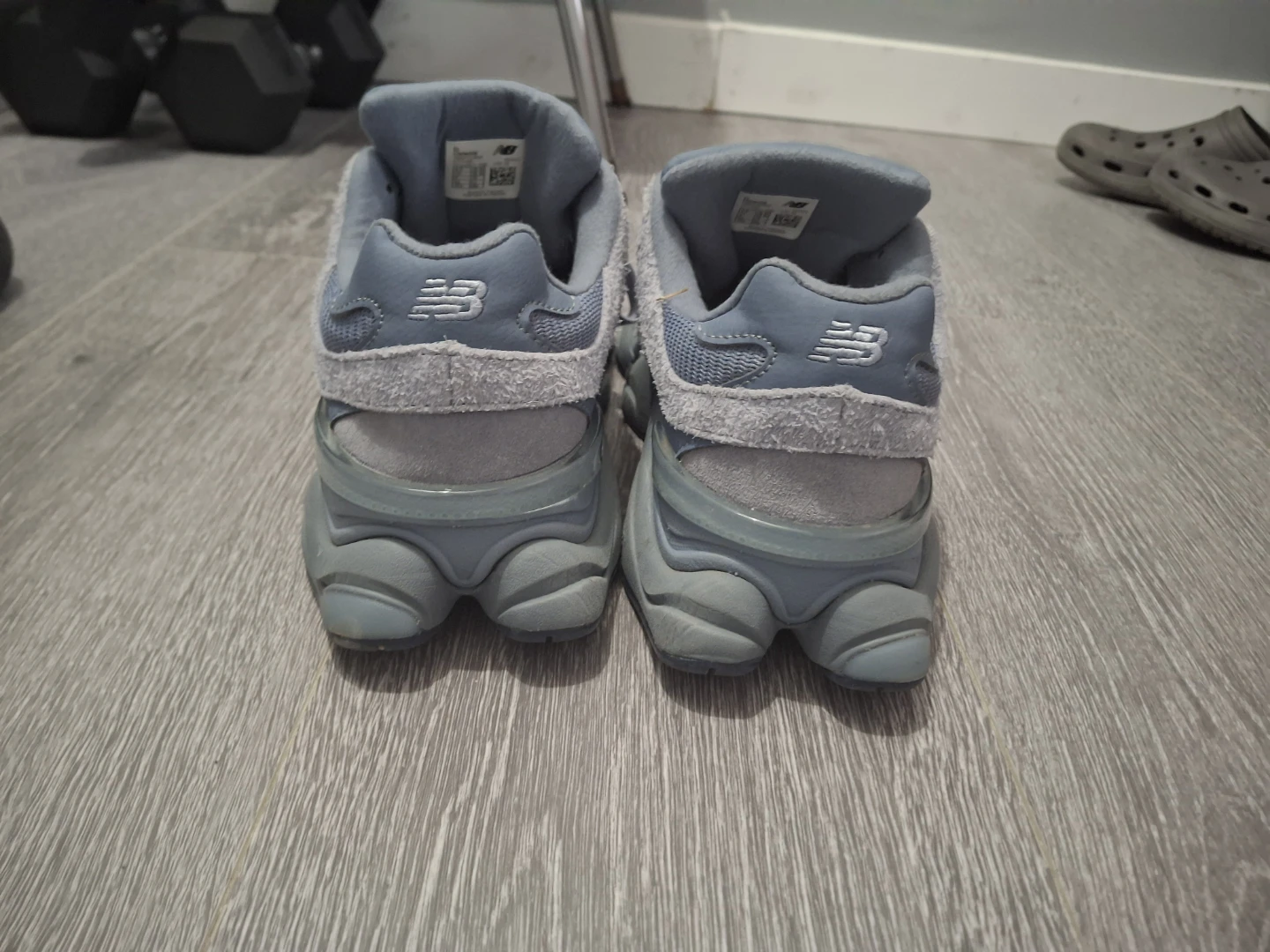 New Balance 9060 Blue Grey Sneakers - photo 4