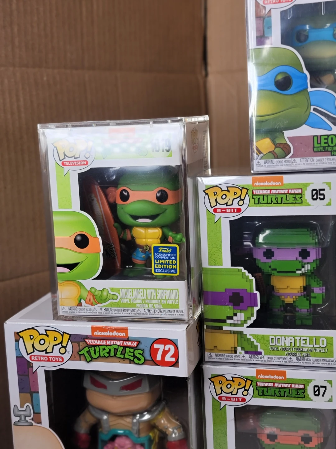 Teenage Mutant Ninja Turtles Funko Pop Collection Lot of 7 - photo 2