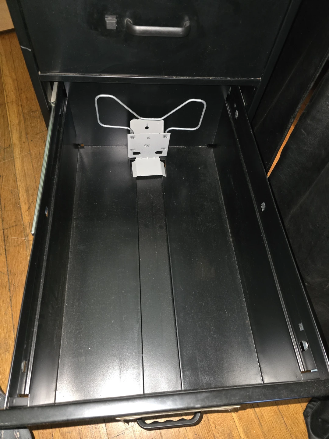 Black 2-Drawer Filing Cabinet - photo 3