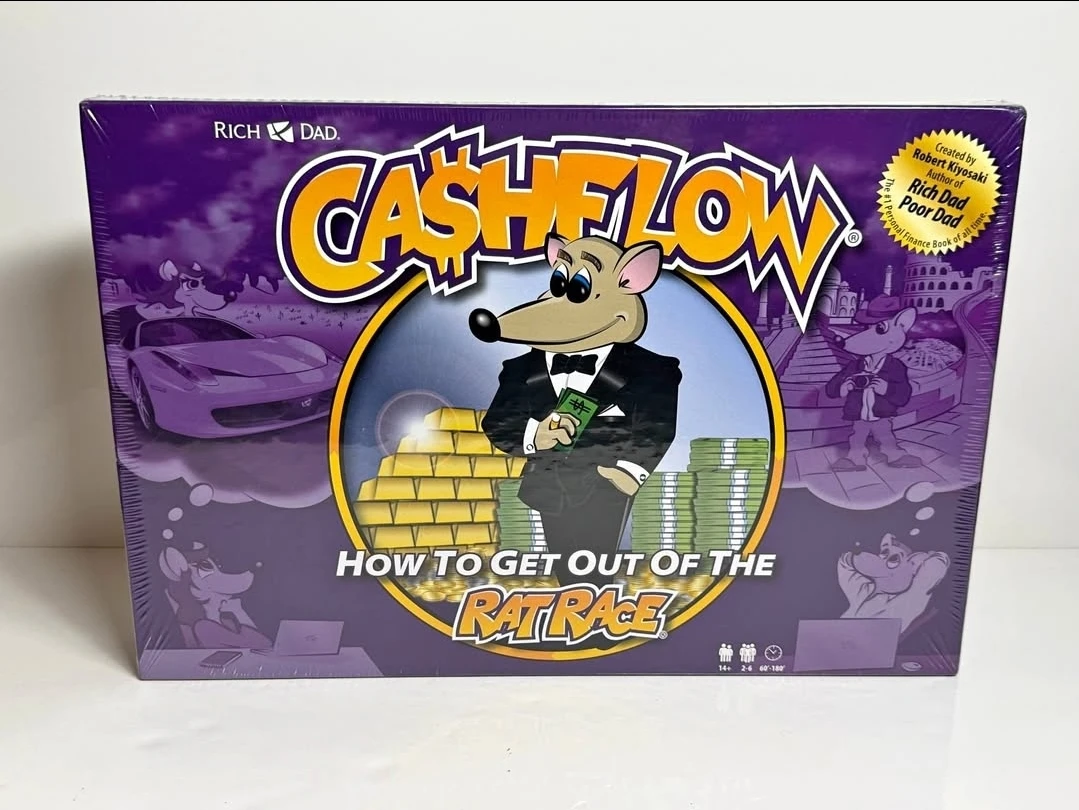 Rich Dad Cashflow Board Game - How to Get Out of the Rat Race