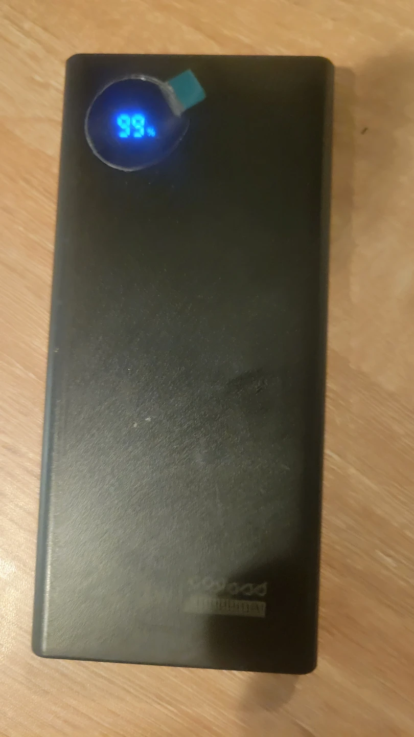 Black Portable Power Bank 10000mAh