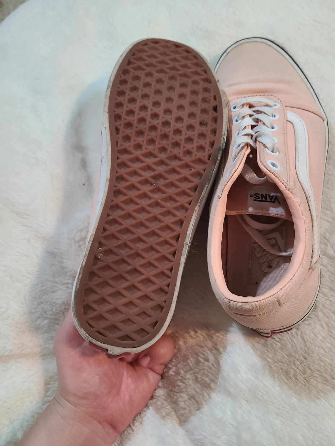 Vans Women's Pink Sneakers Size 8 - photo 4