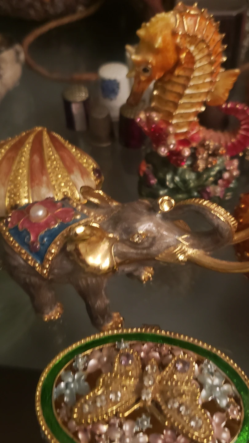 Elephant Trinket Box