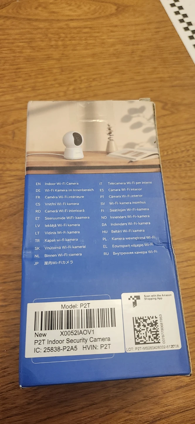 Laxihub P2T Indoor Security Camera - photo 2