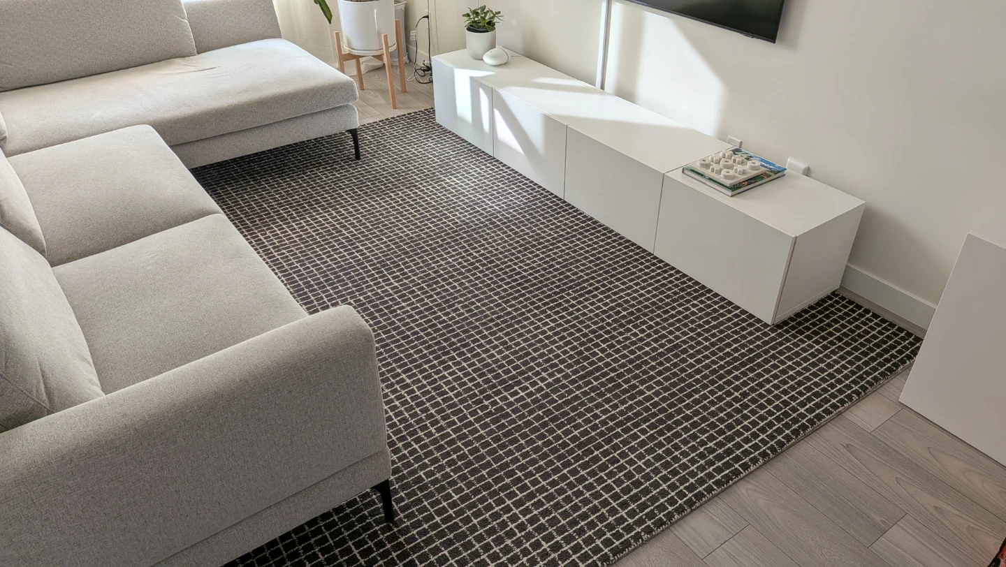 Melrose Checked Area Rug