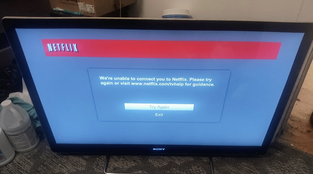 Sony TV with Remote