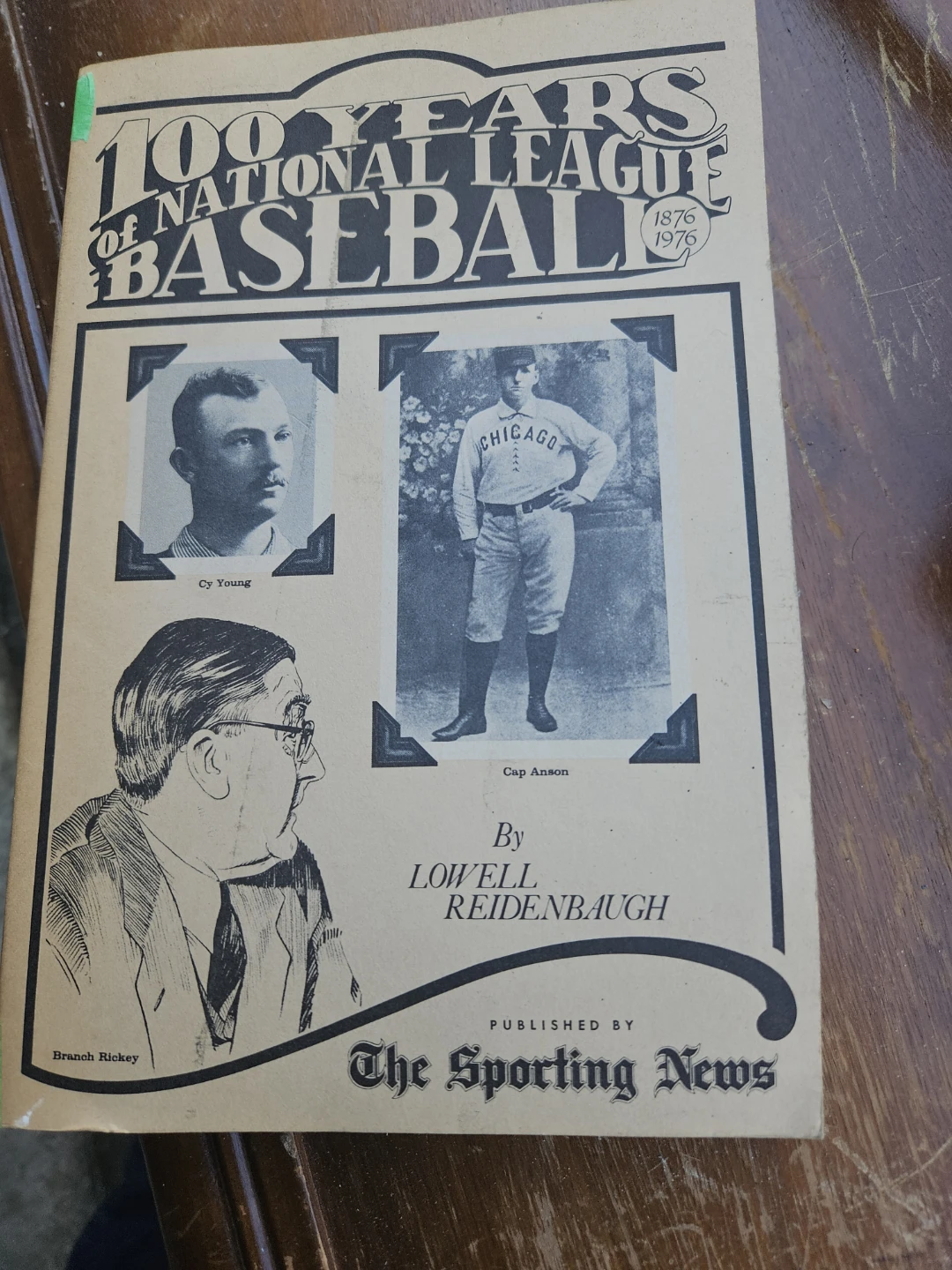 100 Years of National League Baseball 1876-1976 Book - photo 3