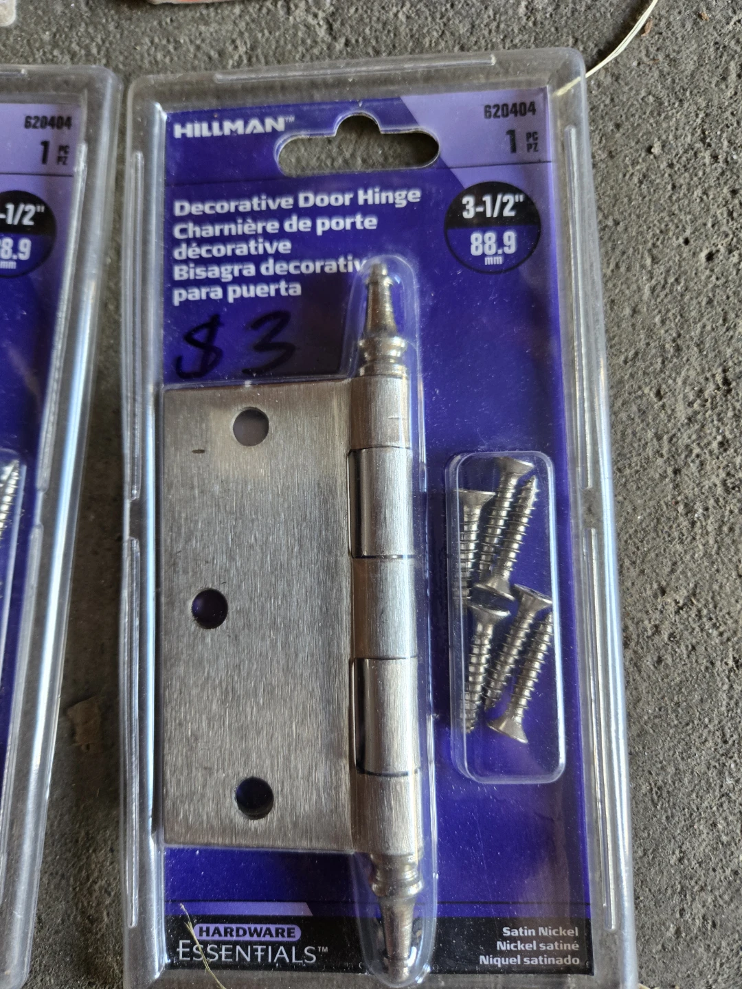 Everbilt 3 1/2" Radius Door Hinges - photo 2