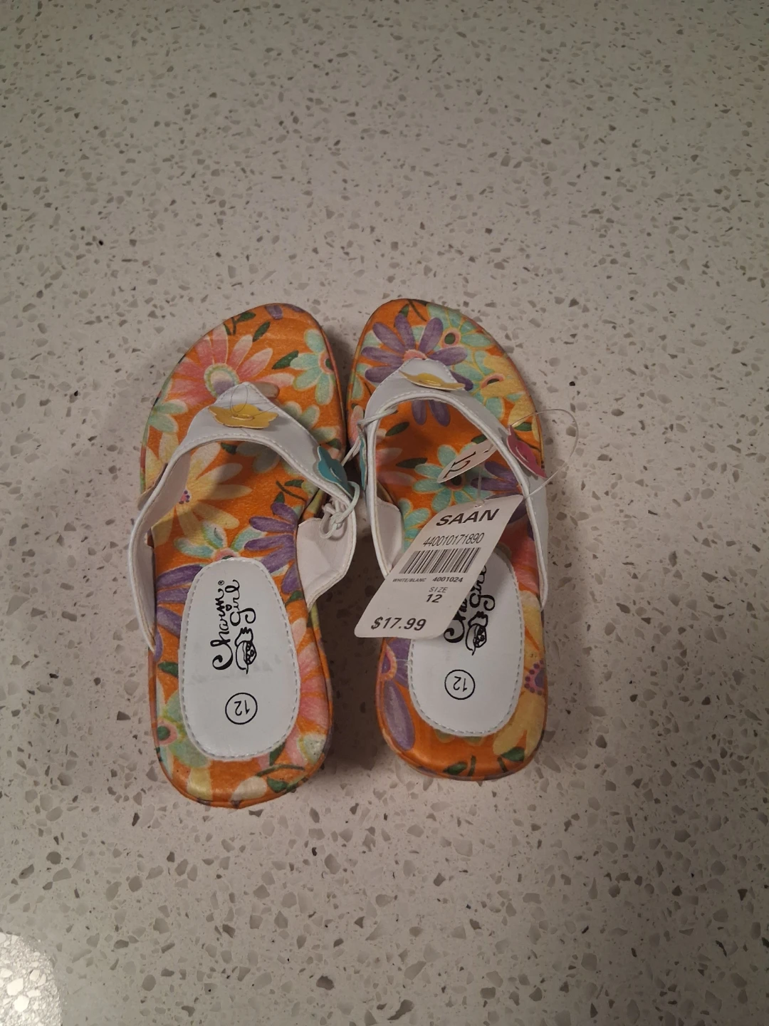Girls floral wedges - photo 4