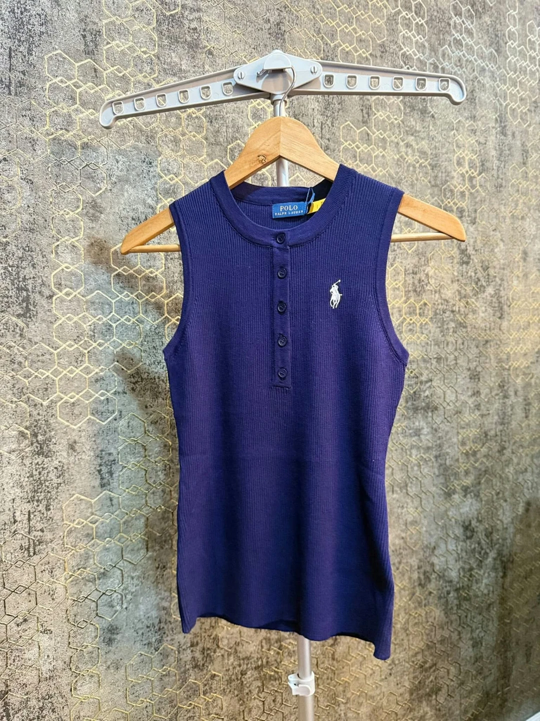 Polo Ralph Lauren Sleeveless Ribbed Top