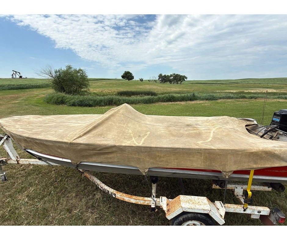 98 Lund S16 Aluminum Fishing Boat Package - photo 3