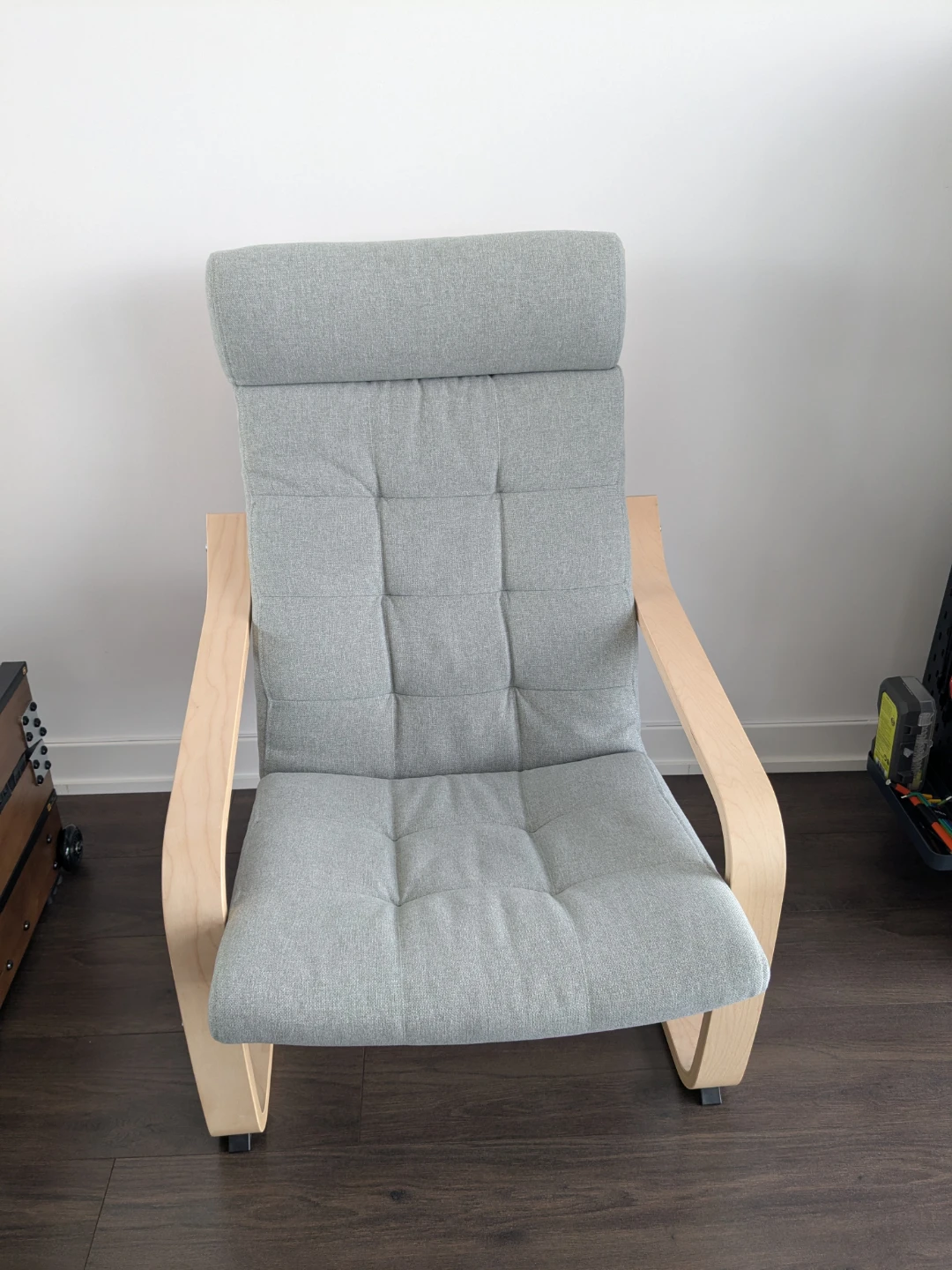 IKEA POÄNG Armchair – Light Green - photo 2