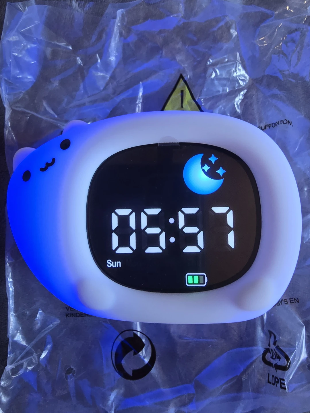 Kids Sleep Trainer Clock Lamp - photo 5