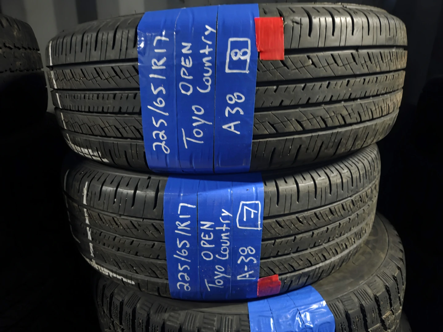 Toyo Open Country A38 Tires 225/65R17