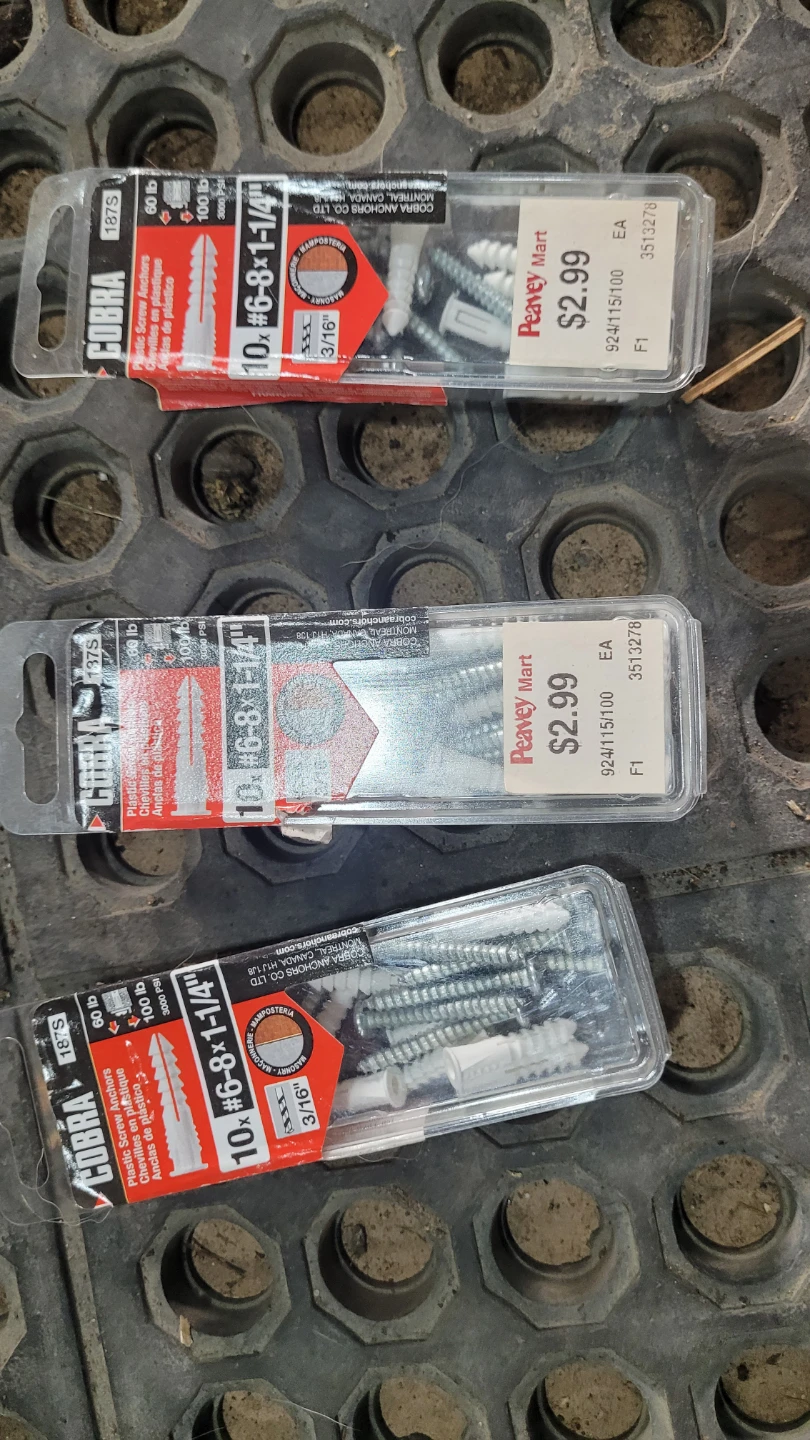 Assorted Cobra and Hillman Hardware Anchor Assortment - photo 4