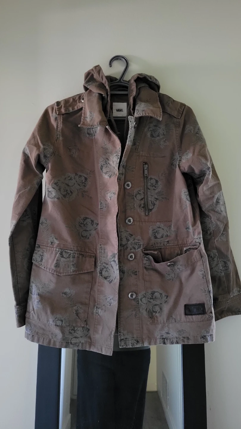 Vans Floral Print Utility Jacket