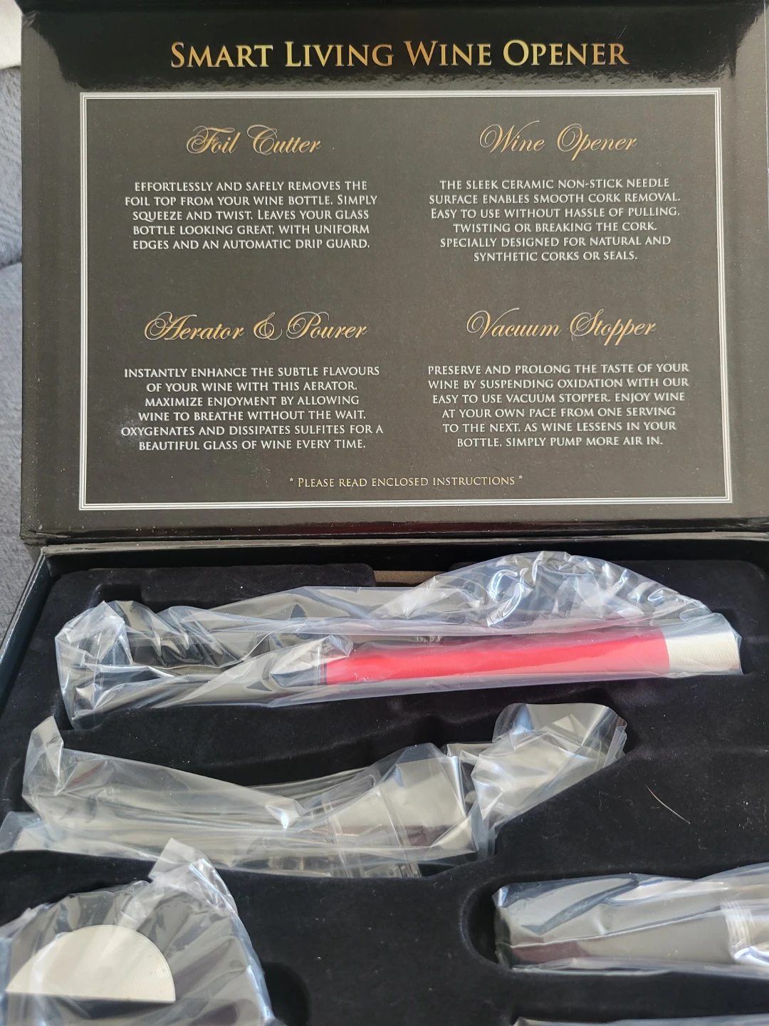 Smart Living Wine Opener Set - photo 2