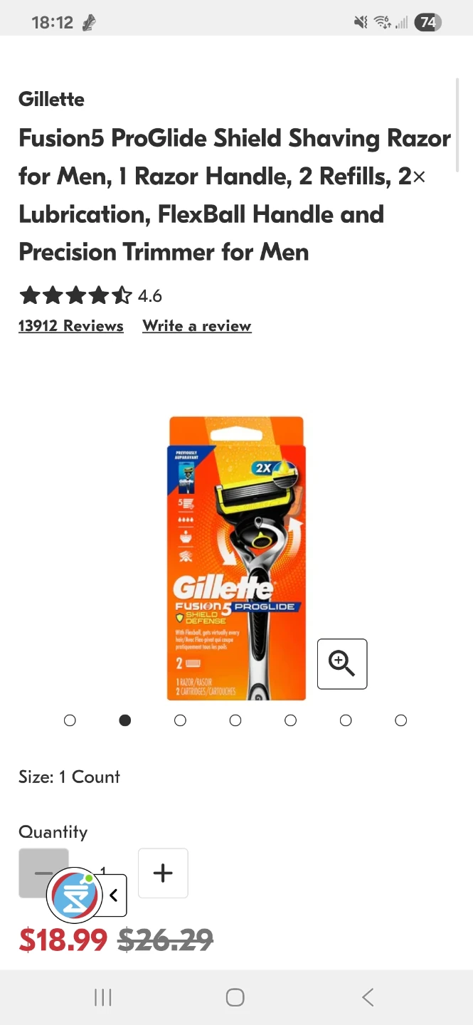 Gillette Labs, Fusion5 ProGlide, Skinguard Razor& Cartridge Sets - photo 3