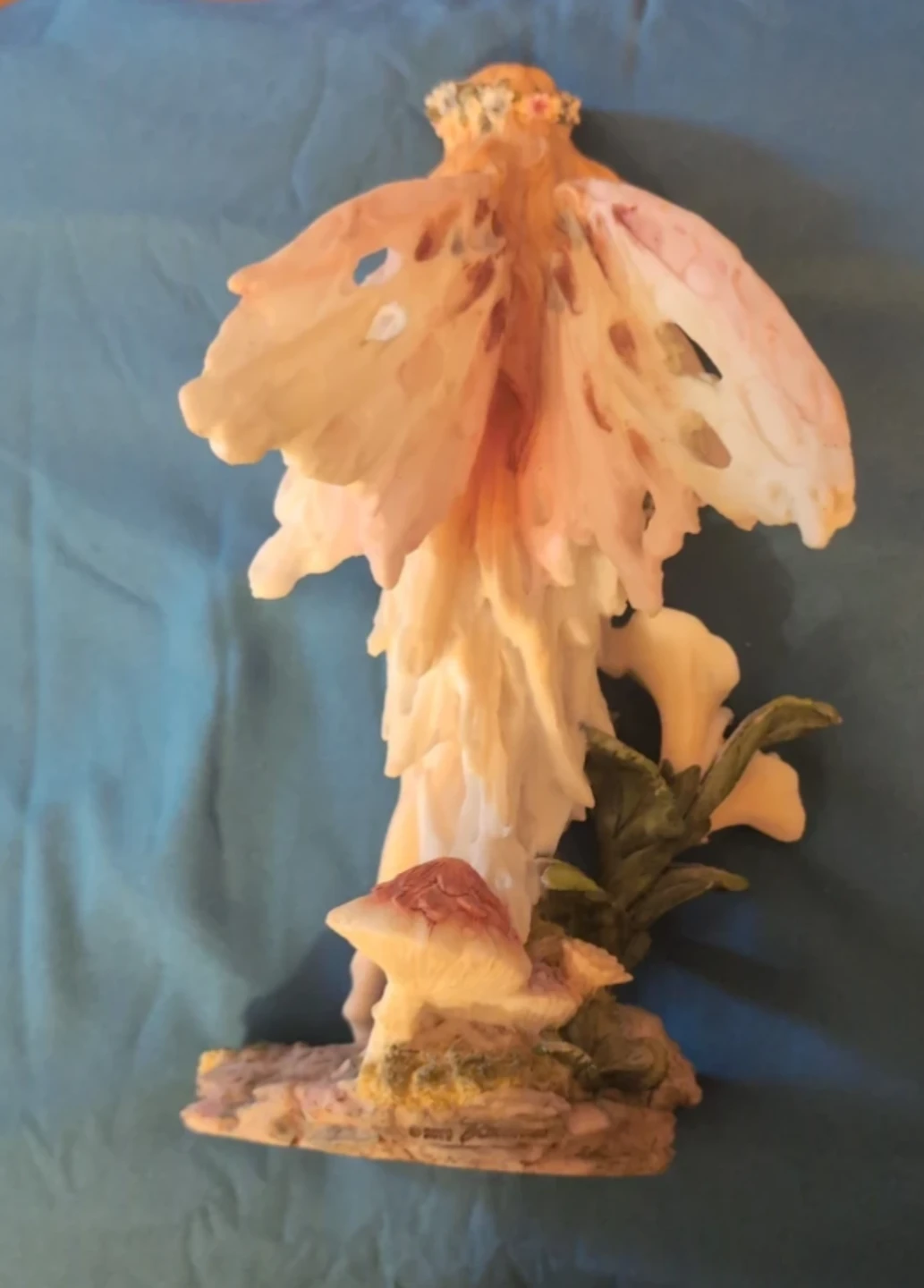 Fairy Figurine with Floral Details - photo 2